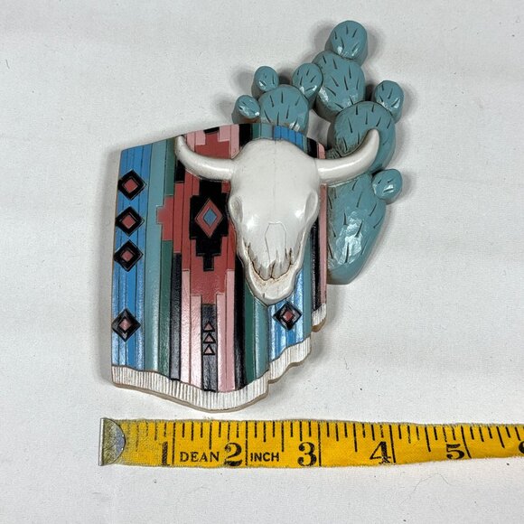 Set of 5 VTG Burwood Made in USA Western Cowboy Ranch Southwestern Art Decor - Picture 10 of 13